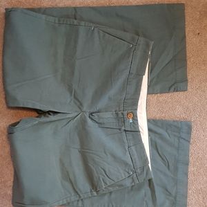 Gap dark teal/green pants size 10 ankle length